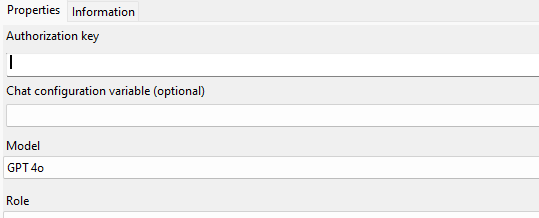ChatConfigObject