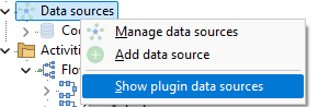 ShowPluginDatasources